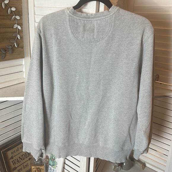 Vintage Eddie Bauer Sweatshirt Gray - Picture 4 of 4